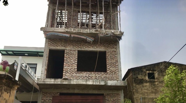 Bán gấp nhà 3 tầng đang hoàn thiện tại Tiền Phong, Mê Linh, Hà Nội